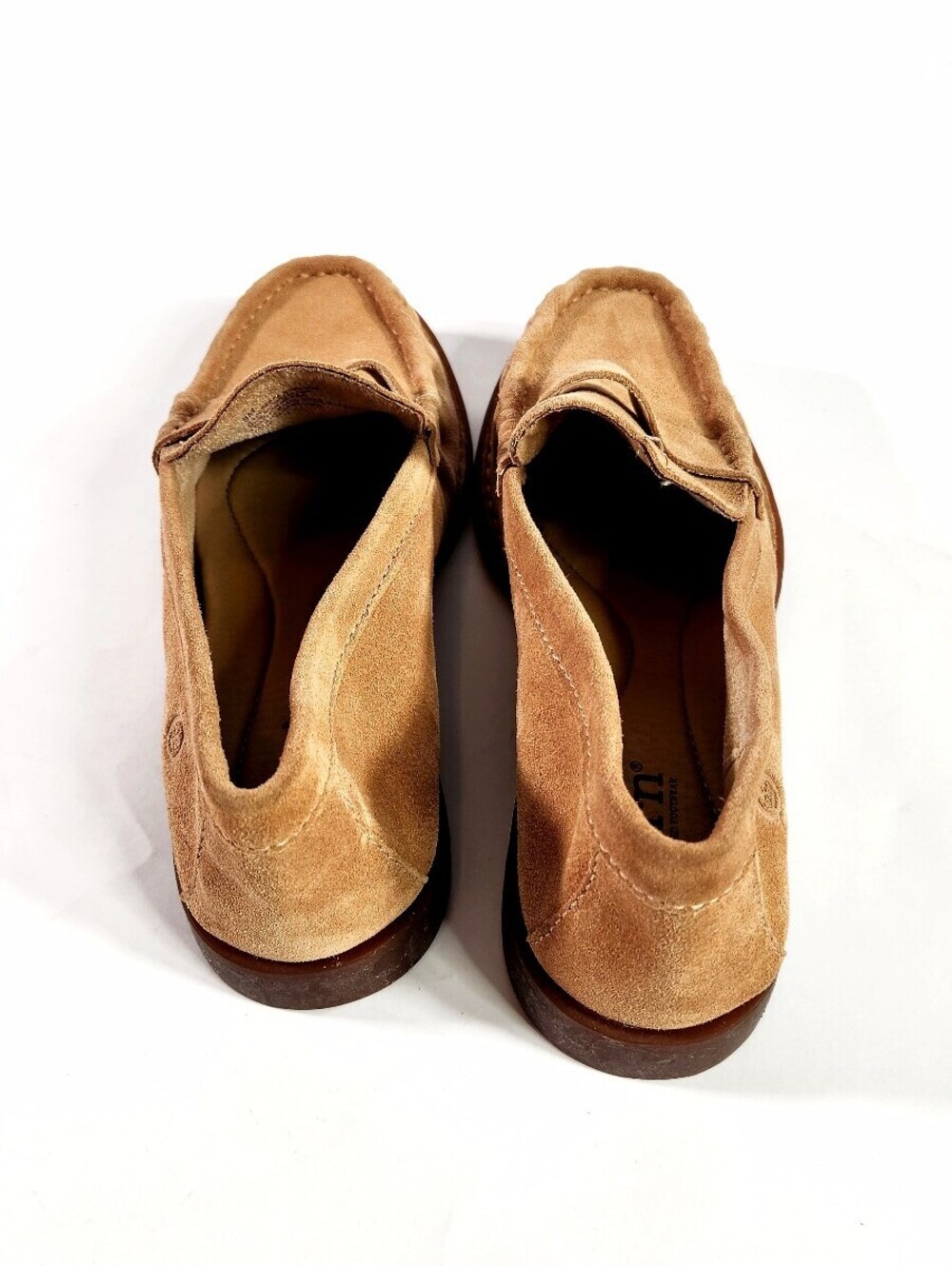 Born Women's Suede Penny Loafers Tan Size 9 - Picture 6 of 9
